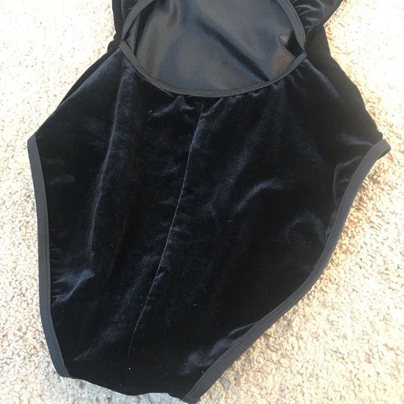 Reversible Velvet Dance Body Suit - Picture 6 of 6